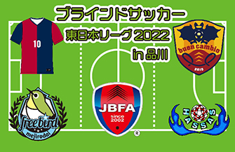 ブラインドサッカー東日本リーグ2022 in 品川区